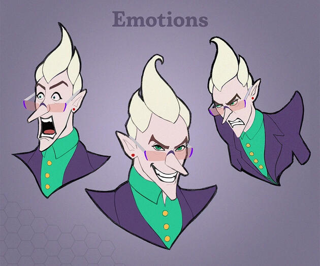 Character emotions